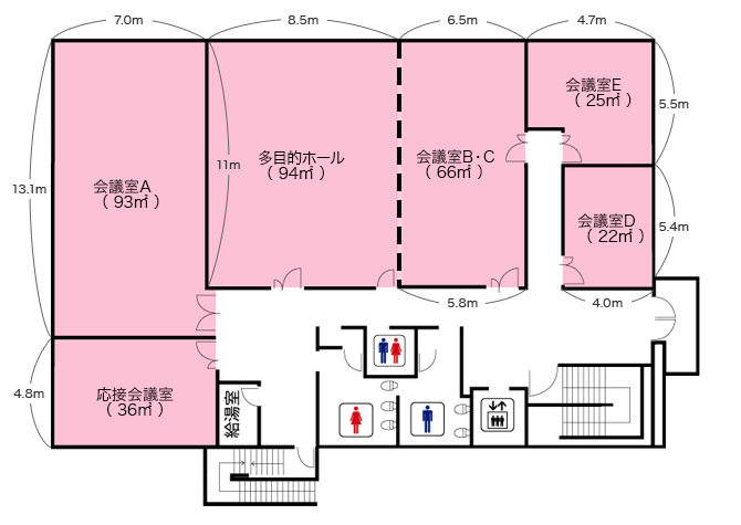 洲本市経済交流センター　２Ｆ